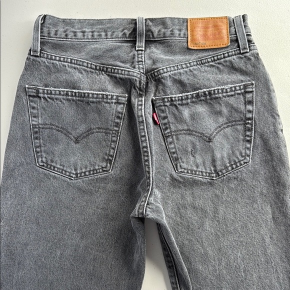 Levi’s 501 90s Jeans Faded Black Mid Rise Loose - Picture 5 of 16